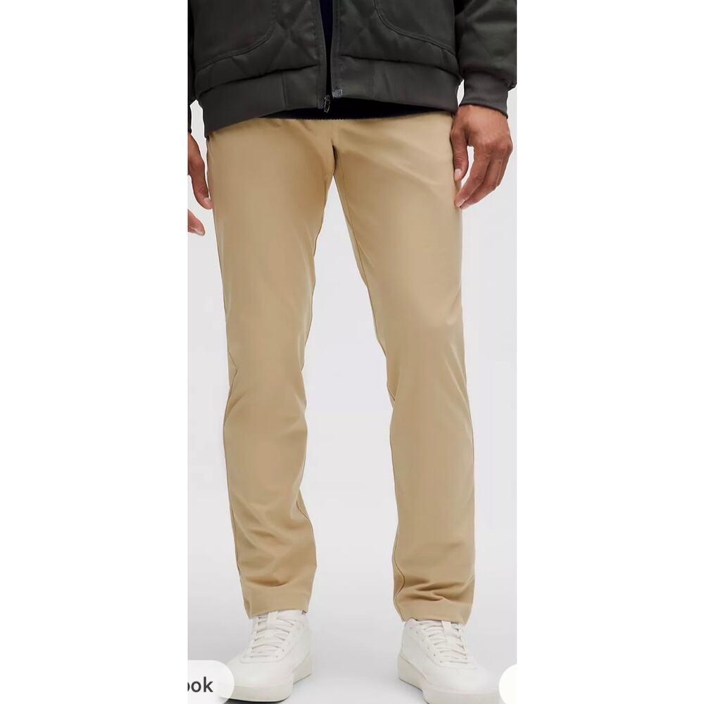 Lululemon ABC Classic-Fit 5 Pocket Pant Warpstreme Trench Men's 34x28